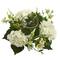 6" Hydrangea Artificial Arrangement Candelabrum